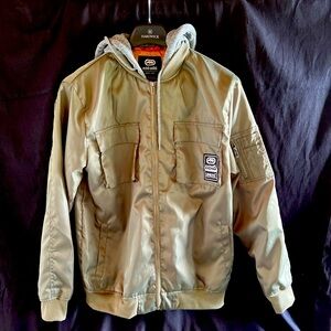Ecko Unlimited hooded bomber jacket